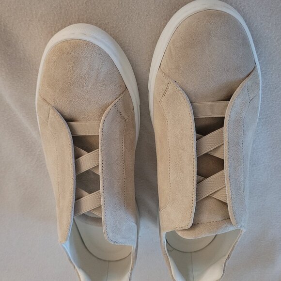 M. Gemi Fashion Sneakers - Suede - Made in Italy - Latte Color - Picture 9 of 9